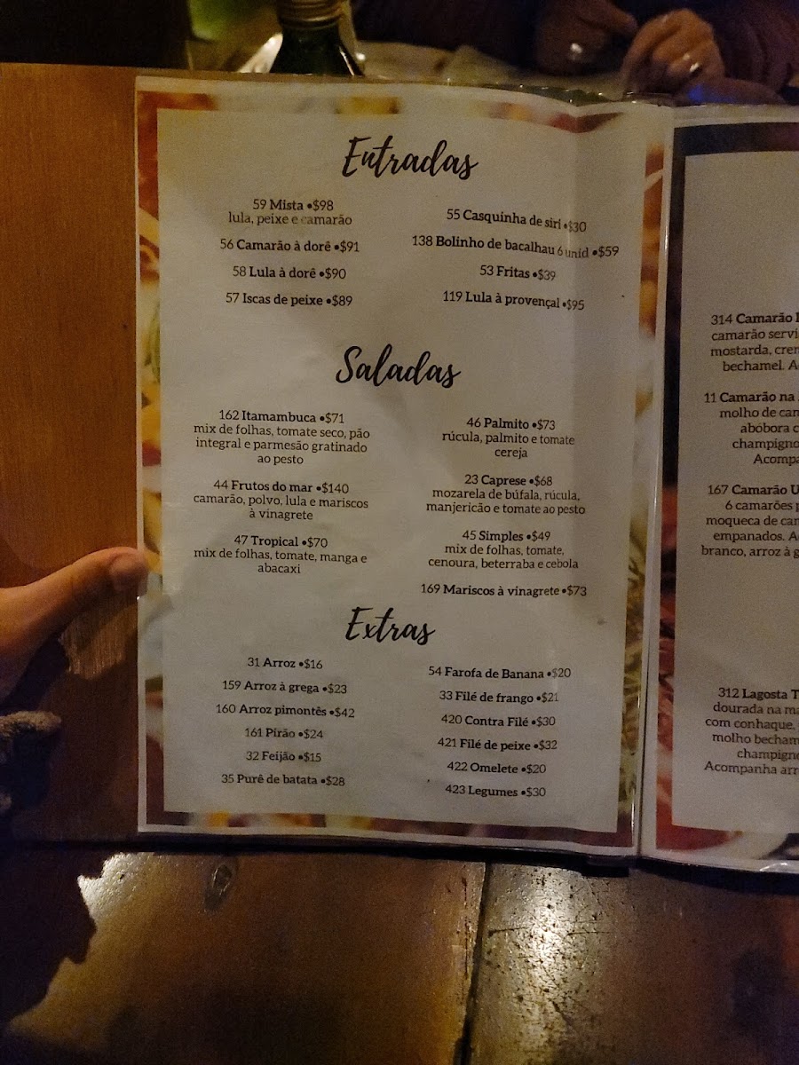 Padang Restaurante e Pizzaria Menu - Image 6